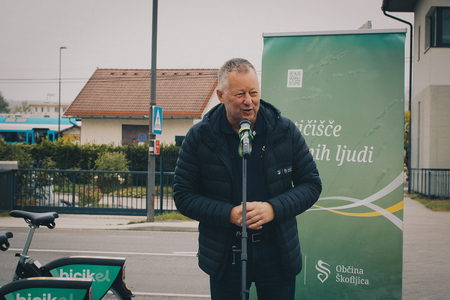 SISTEM JAVNE IZPOSOJE e-KOLES "BICIKEL" ZDAJ TUDI V OBČINI ŠKOFLJICA
